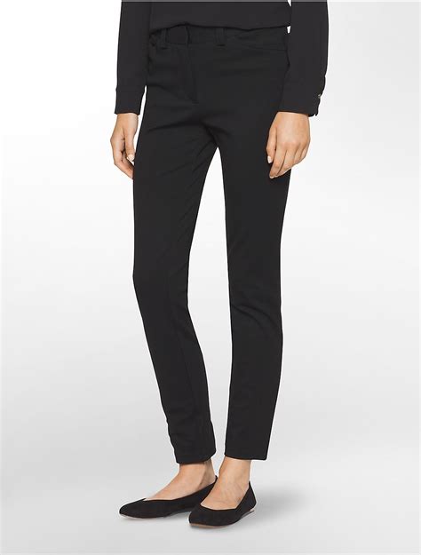 calvin klein stretch dress pants|calvin klein body fit pants.